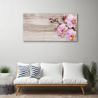 Canvas Wall art Flowers floral pink