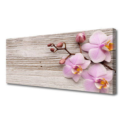 Canvas Wall art Flowers floral pink