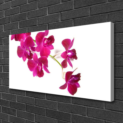 Canvas Wall art Flowers floral red