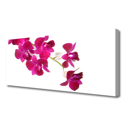 Canvas Wall art Flowers floral red