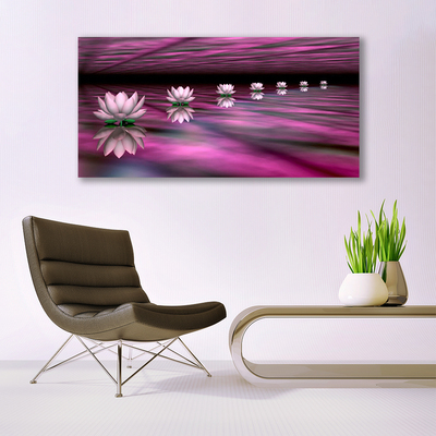 Canvas Wall art Flowers floral pink