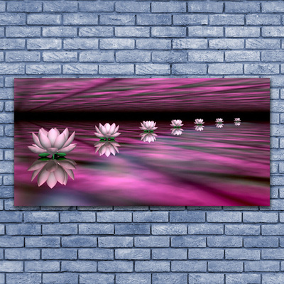 Canvas Wall art Flowers floral pink