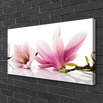 Canvas Wall art Flowers floral pink