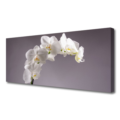 Canvas Wall art Flowers floral white