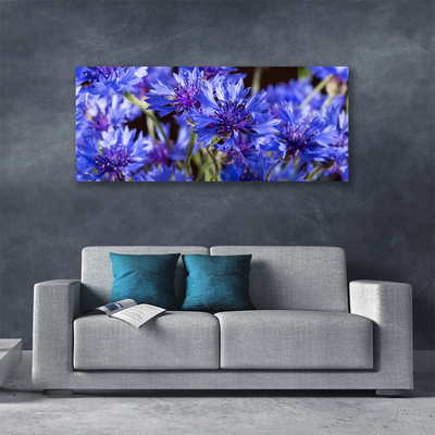 Canvas Wall art Flowers floral purple