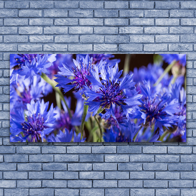 Canvas Wall art Flowers floral purple