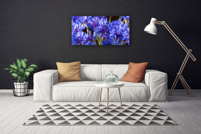 Canvas Wall art Flowers floral purple