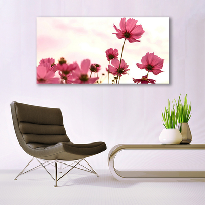 Canvas Wall art Flowers floral pink