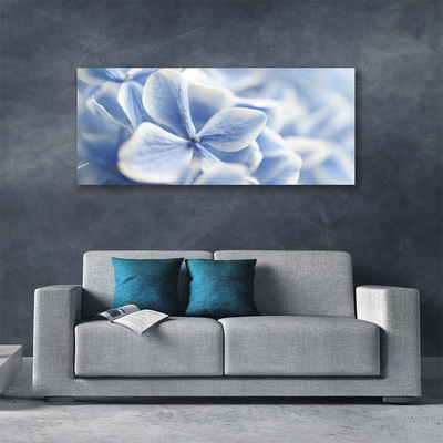 Canvas Wall art Flowers floral purple