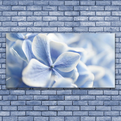 Canvas Wall art Flowers floral purple