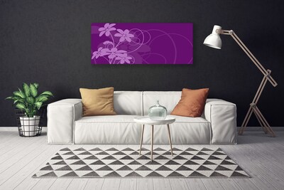 Canvas Wall art Abstract art pink