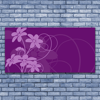 Canvas Wall art Abstract art pink