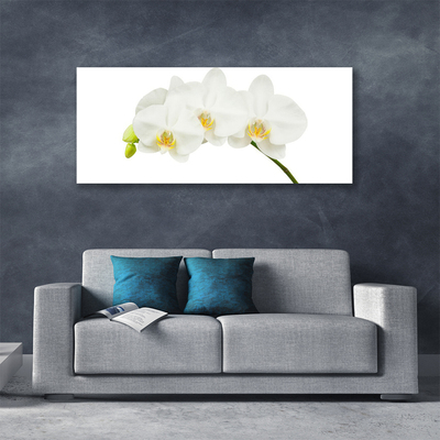 Canvas Wall art Flowers floral white