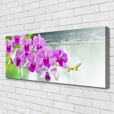 Canvas Wall art Flowers floral pink