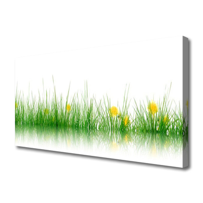 Canvas Wall art Grass nature green