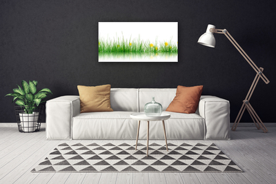 Canvas Wall art Grass nature green