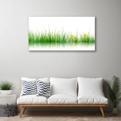 Canvas Wall art Grass nature green