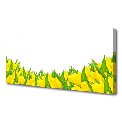 Canvas Wall art Flowers floral yellow