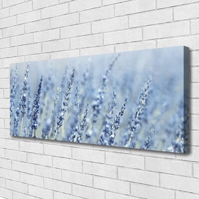 Canvas Wall art Flowers floral purple