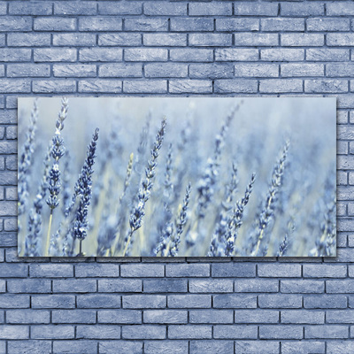 Canvas Wall art Flowers floral purple