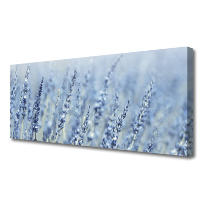 Canvas Wall art Flowers floral purple