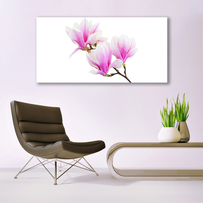 Canvas Wall art Flowers floral pink