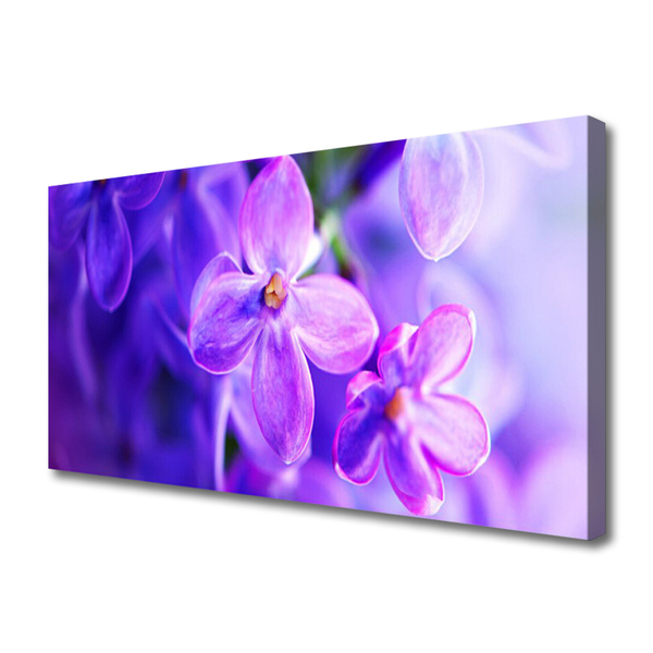 Canvas Wall art Flowers floral pink