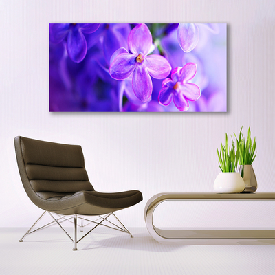 Canvas Wall art Flowers floral pink