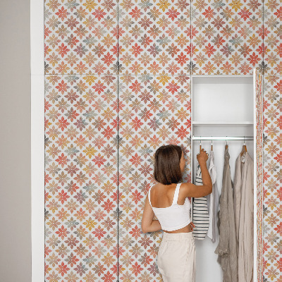 Furniture vinyl wrap Autumn mosaic