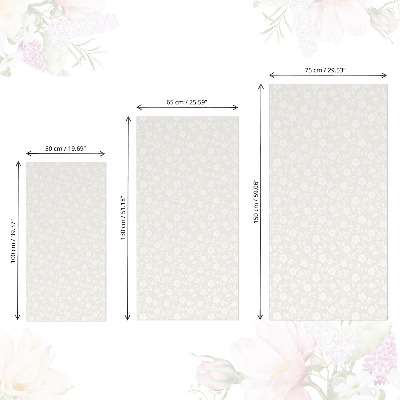 Furniture wrap Floral pattern