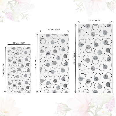 Furniture sticker Creative circles