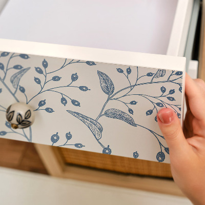 Self-adhesive furniture wrap Plant pattern
