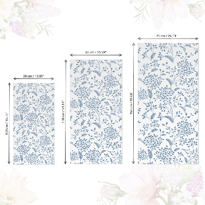 Self-adhesive furniture wrap Plant pattern