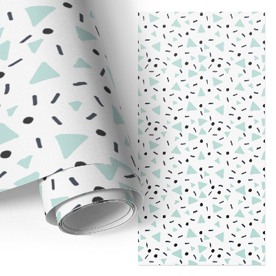 Self-adhesive furniture wrap Geometric pattern