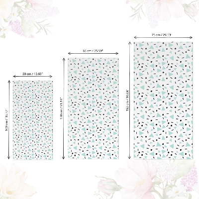 Self-adhesive furniture wrap Geometric pattern