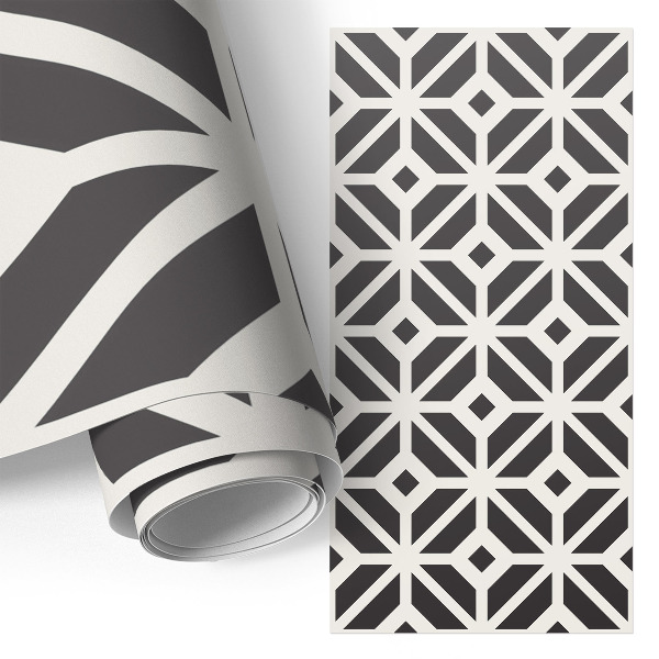 Furniture wrap Black and white pattern