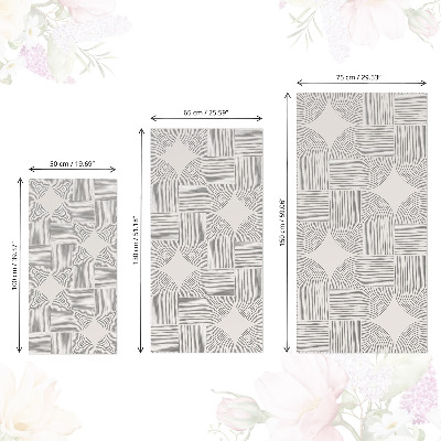 Furniture vinyl wrap Modern geometry