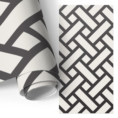 Self-adhesive furniture wrap Simple braid