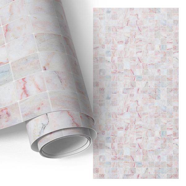 Self-adhesive furniture wrap Pastel mosaic