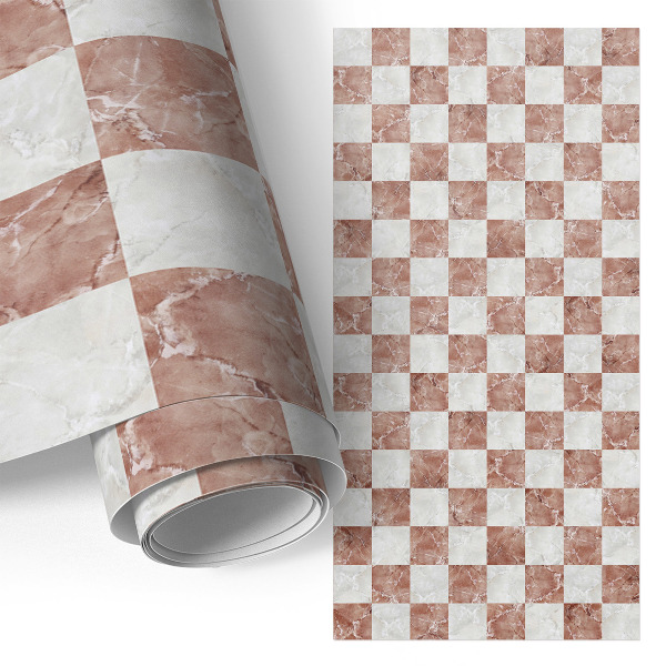 Furniture wrap Marble grid