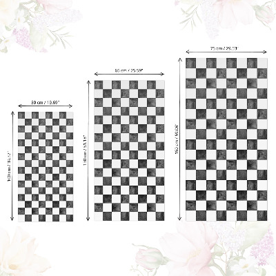 Furniture vinyl wrap Chessboard art
