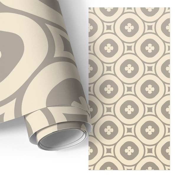 Furniture vinyl wrap Retro pattern