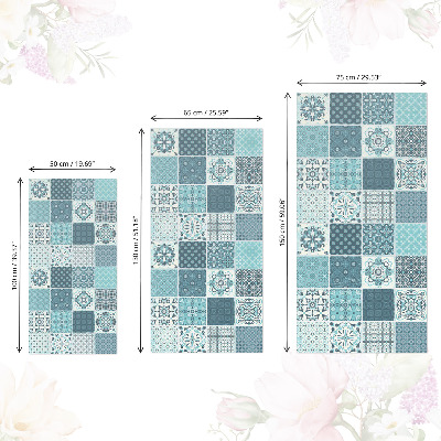 Furniture sticker Turquoise tiles