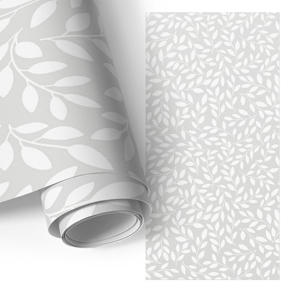 Furniture vinyl wrap Leaves pattern