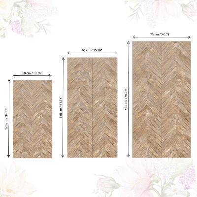 Furniture vinyl wrap Herringbone wood