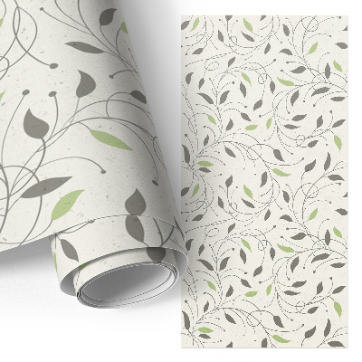 Self-adhesive furniture wrap Small leaves