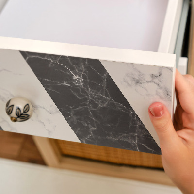 Furniture wrap Contrasting elegance