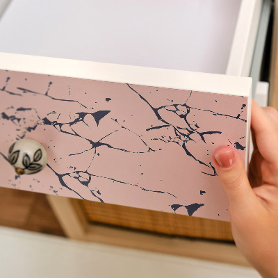 Furniture vinyl wrap Abstract structure