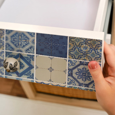 Self-adhesive furniture wrap Stylish tiles