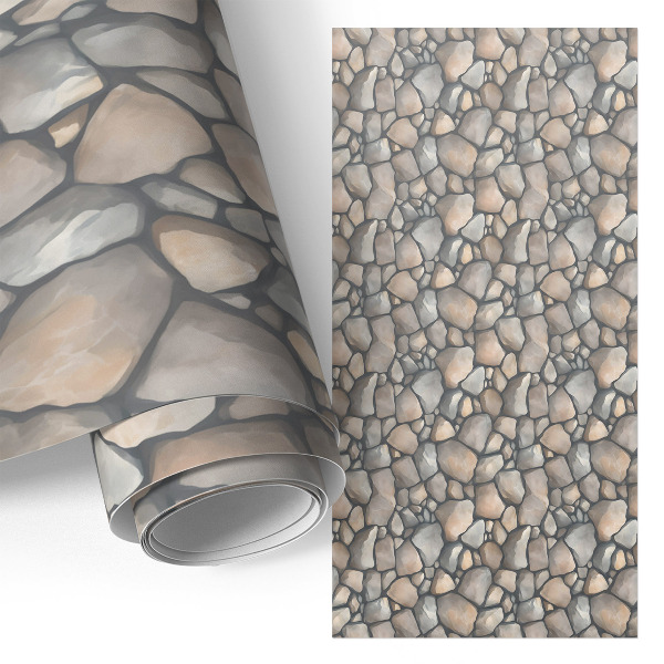 Furniture vinyl wrap Stone texture